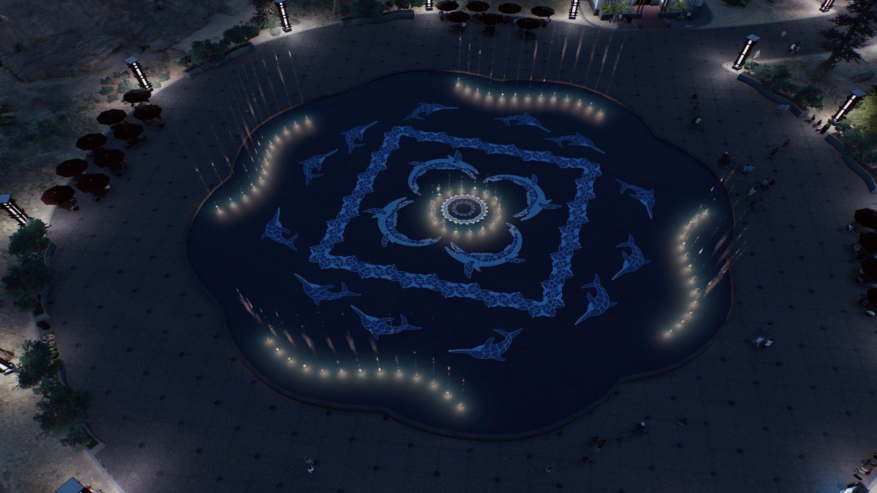 Mosaic Fountain