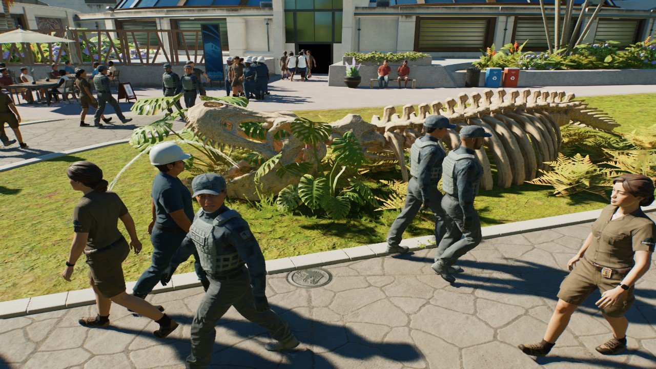 trex fountain - Workshop - Jurassic World Evolution 3