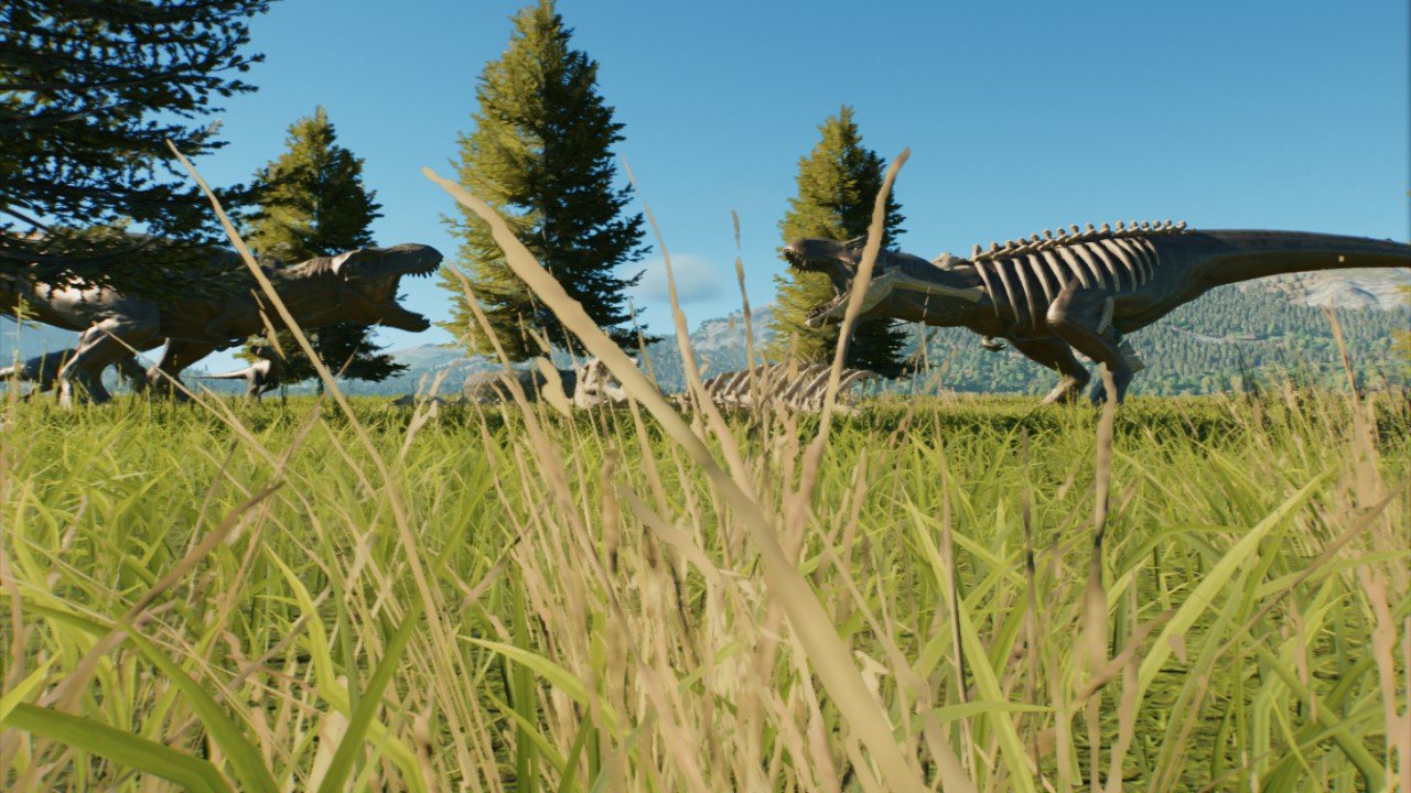 T rex vs T rex - Workshop - Jurassic World Evolution 3