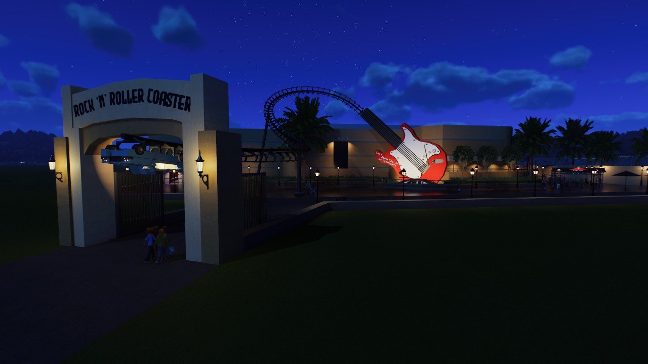 Rock 'n' Roller Coaster WDW - Workshop - Planet Coaster 2
