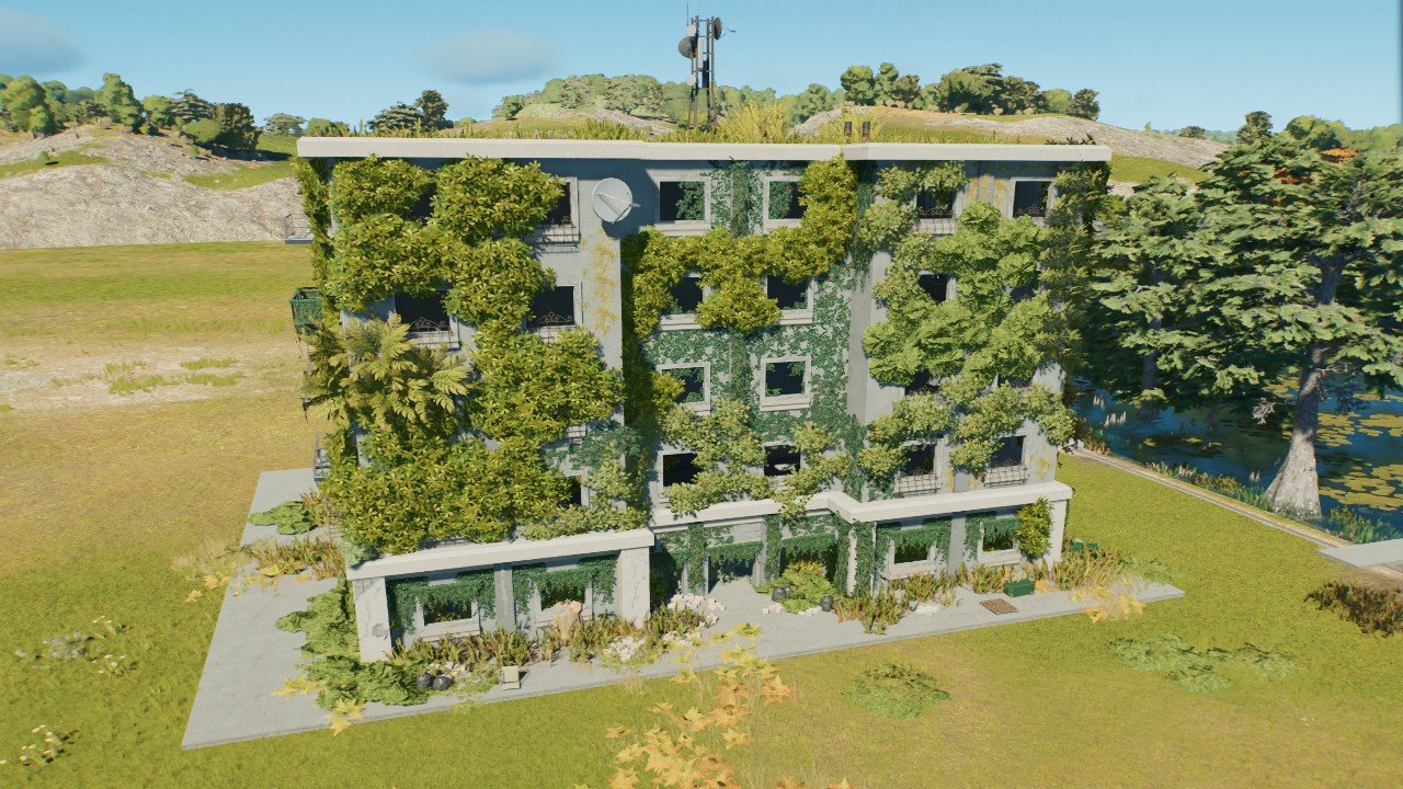 Abandoned high rise building