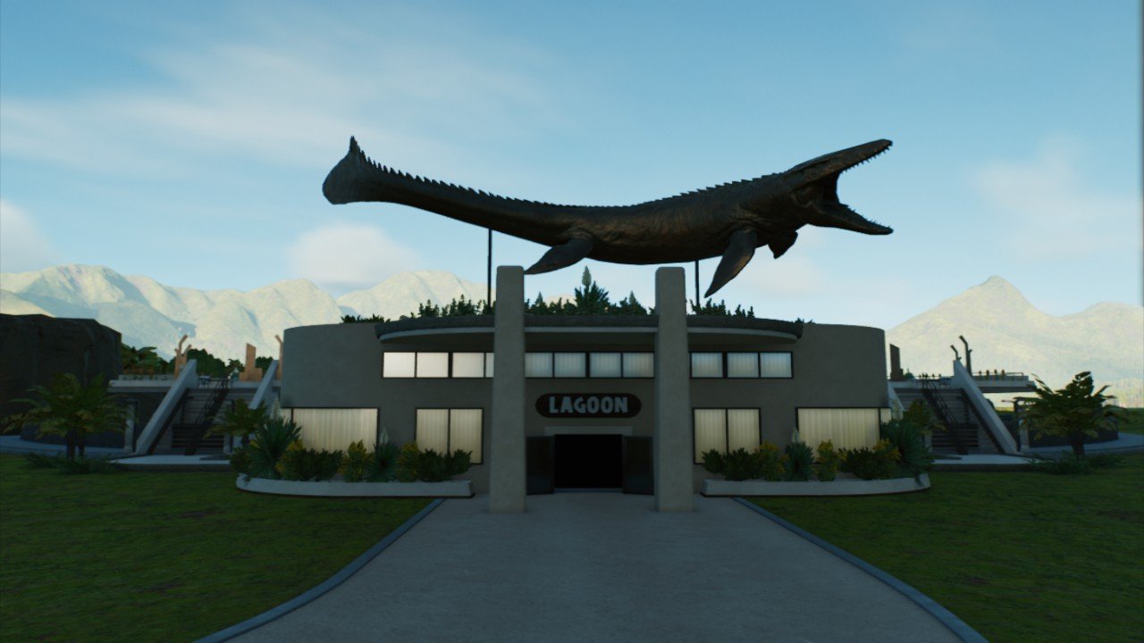 Lagoon veiwing gallery - Workshop - Jurassic World Evolution 3