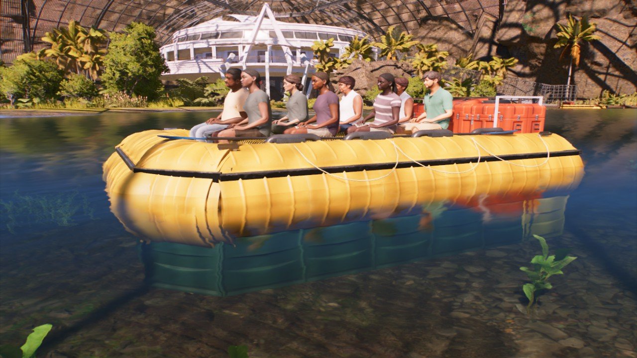 Jurassic Park River Raft by ZSHplays