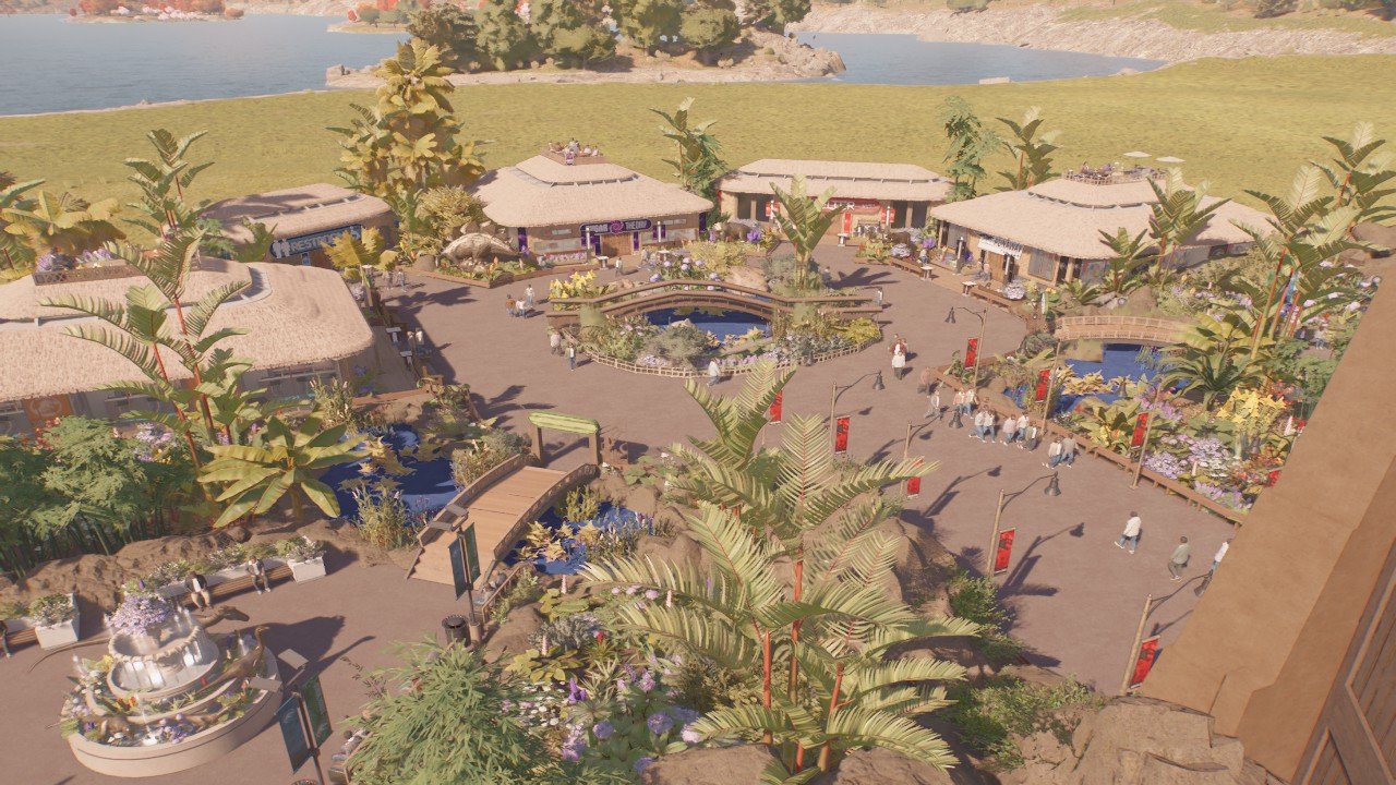 Guest area with Amenity - Workshop - Jurassic World Evolution 3