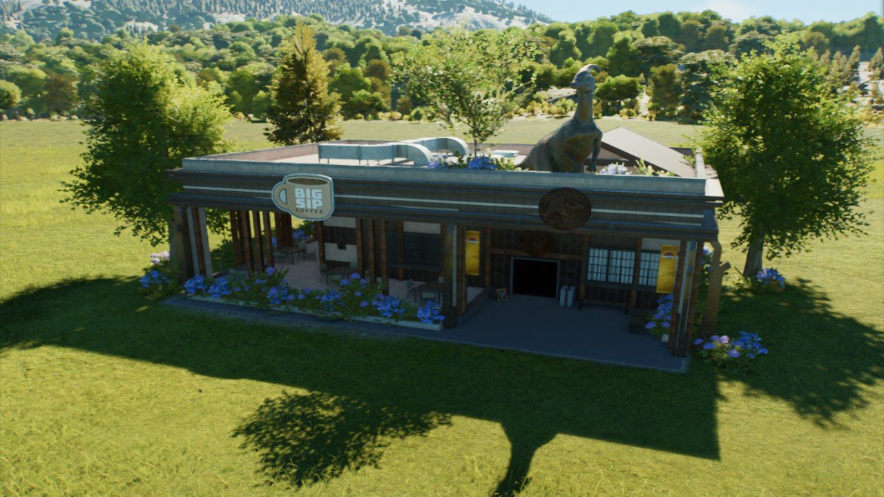 Tarnished Drink Amenity - Small - Workshop - Jurassic World Evolution 3