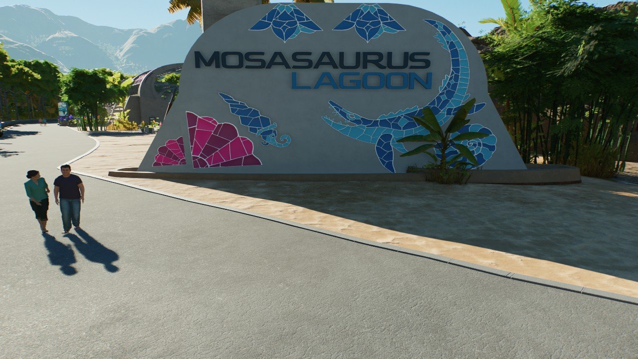 Mosasaurus lagoon - Workshop - Jurassic World Evolution 3