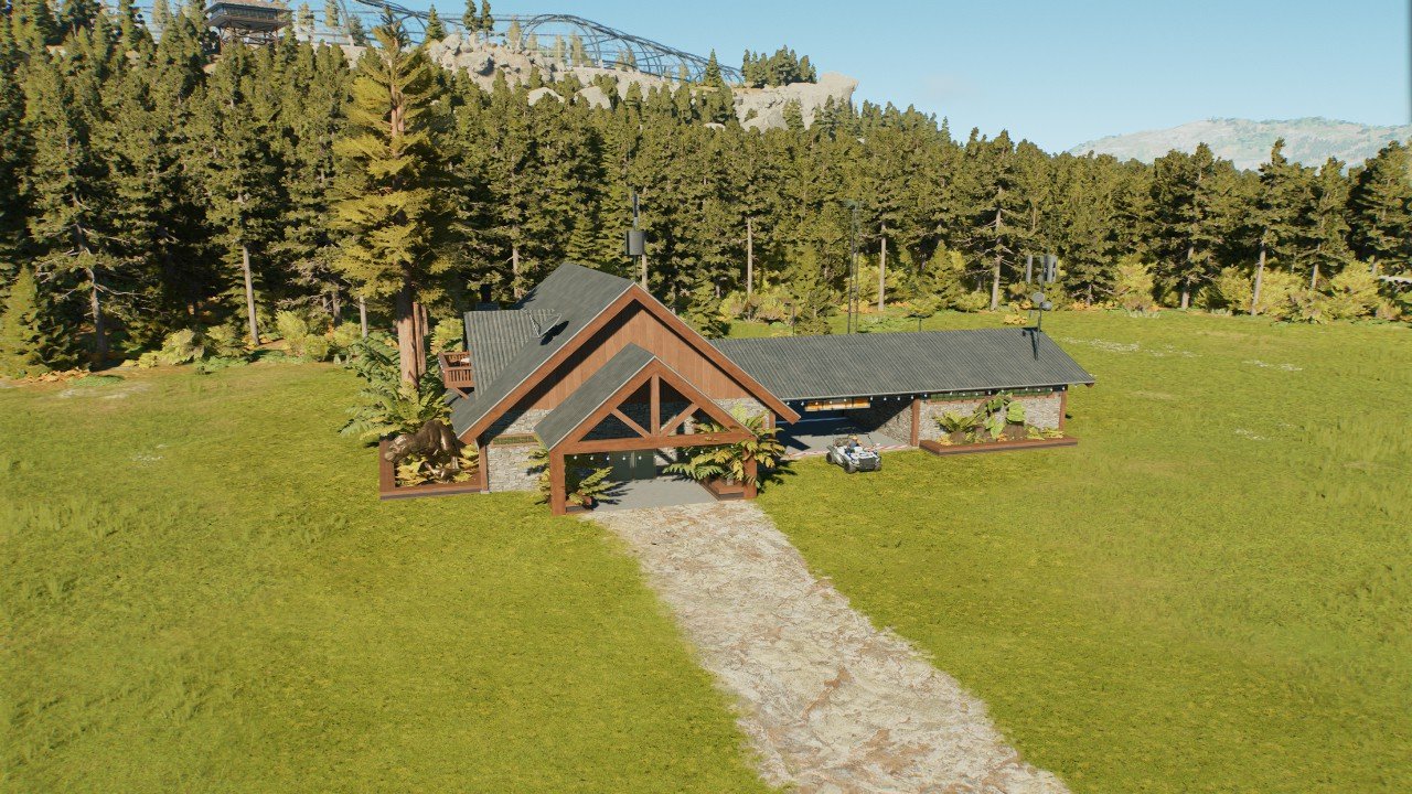 Maintenance facility: Jurassic lodge