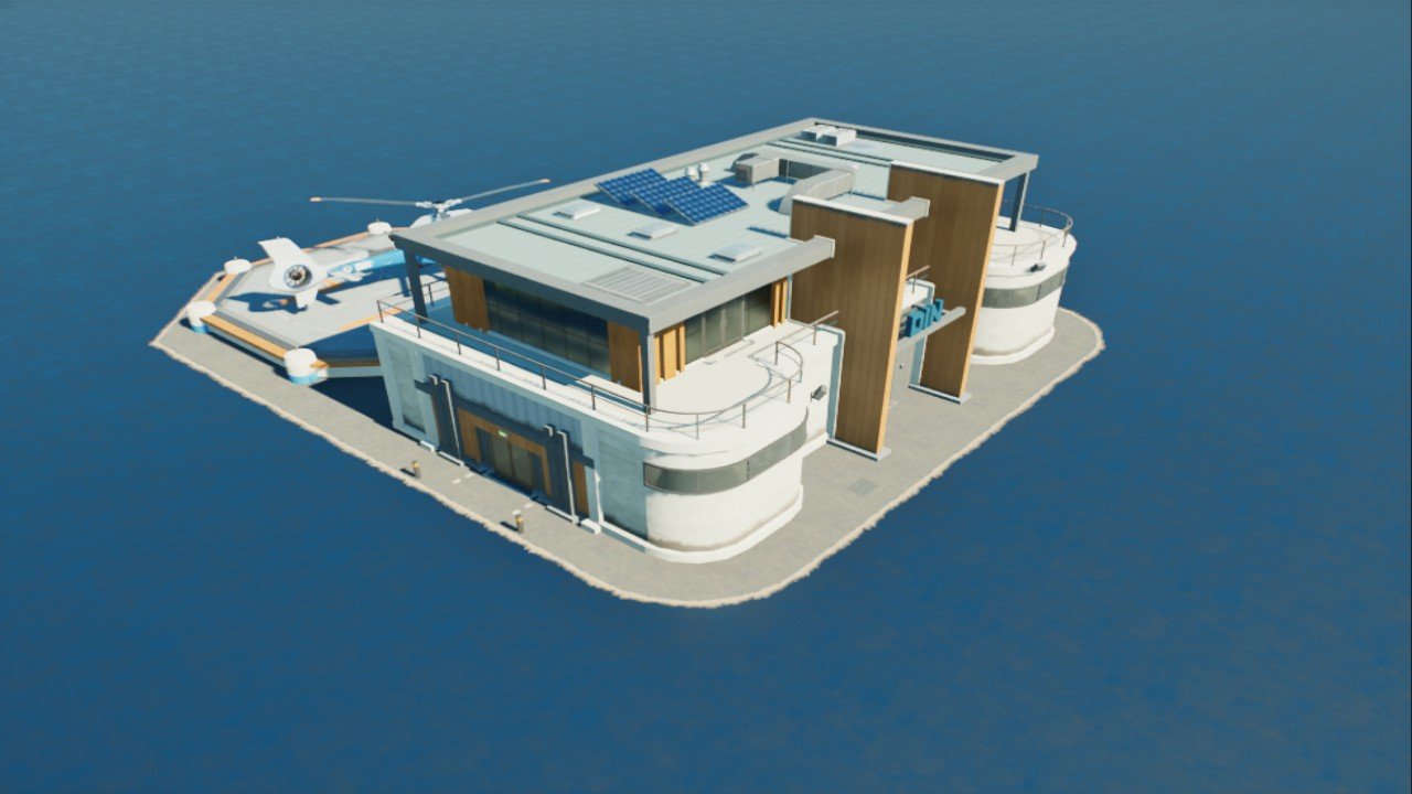 DIN Compact Arrival Point Helipad