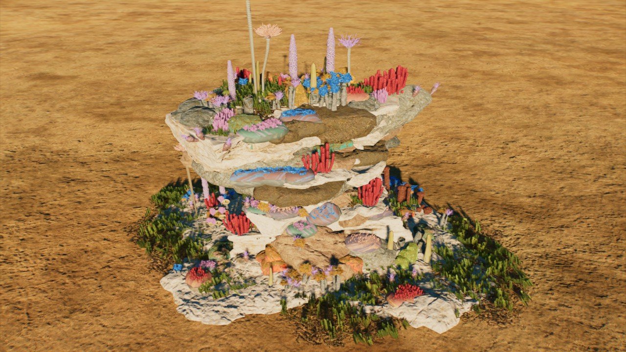 Lagoon Paleozoic Reef 3 - Workshop - Jurassic World Evolution 3