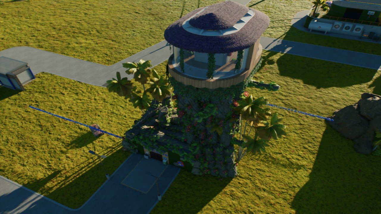 Prehistoric Preserve Viewing Tower - Workshop - Jurassic World Evolution 3