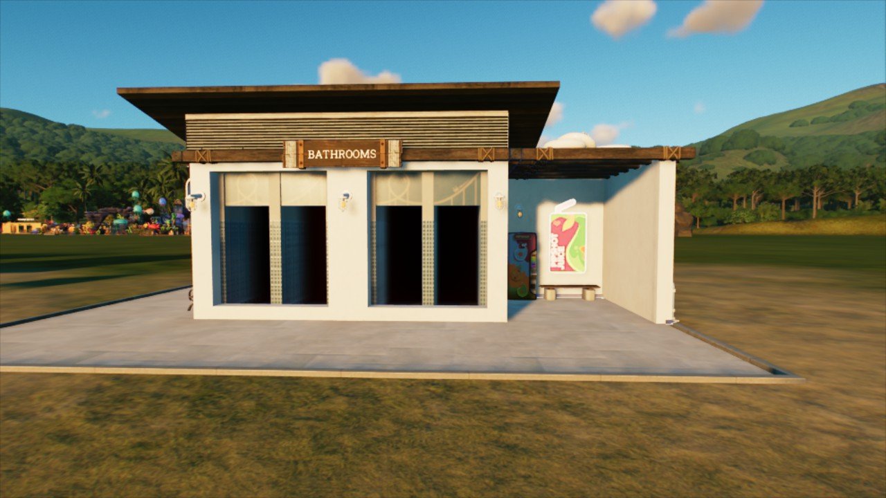 Resort Bathrooms and Vending