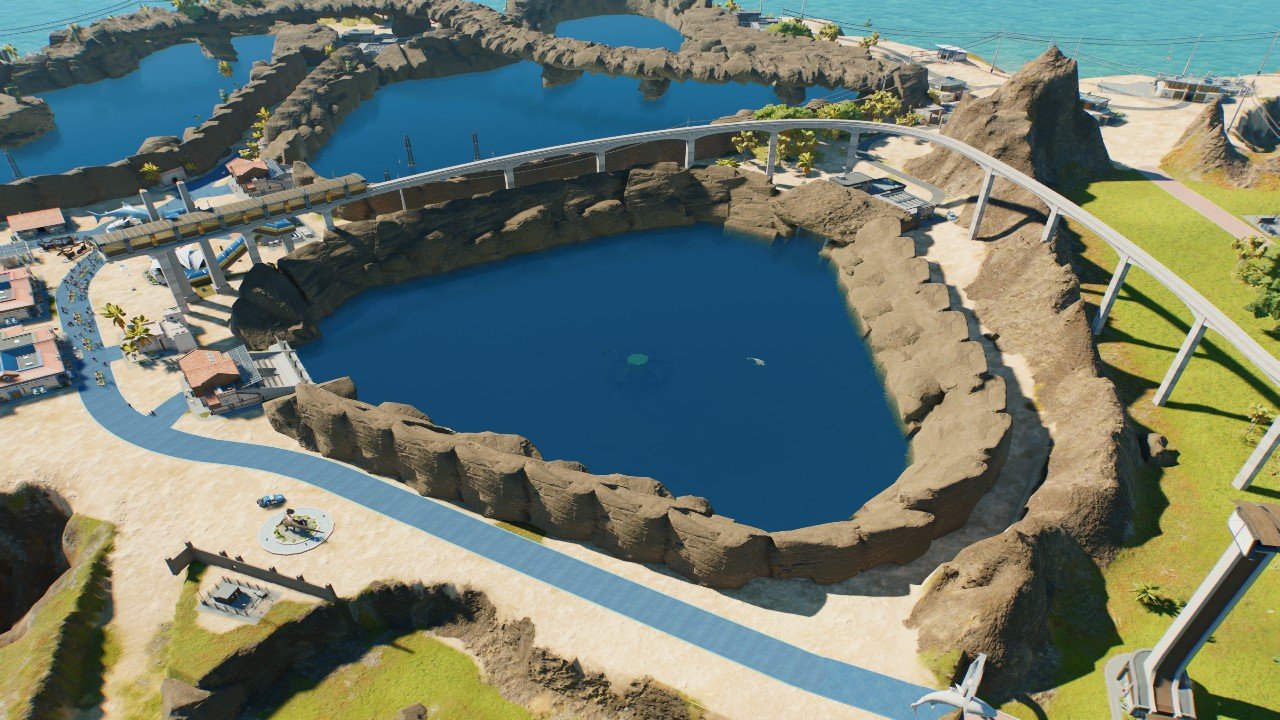 3 lagoon natural border - Workshop - Jurassic World Evolution 3