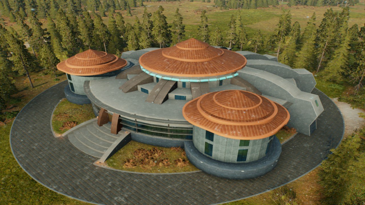 Glacier Visitors Center - Jurassic Park Builder