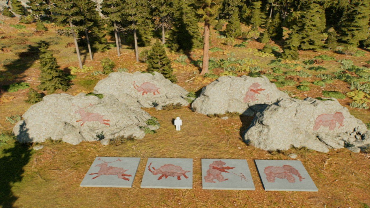 Rock Paintings - Jurassic Park Builder