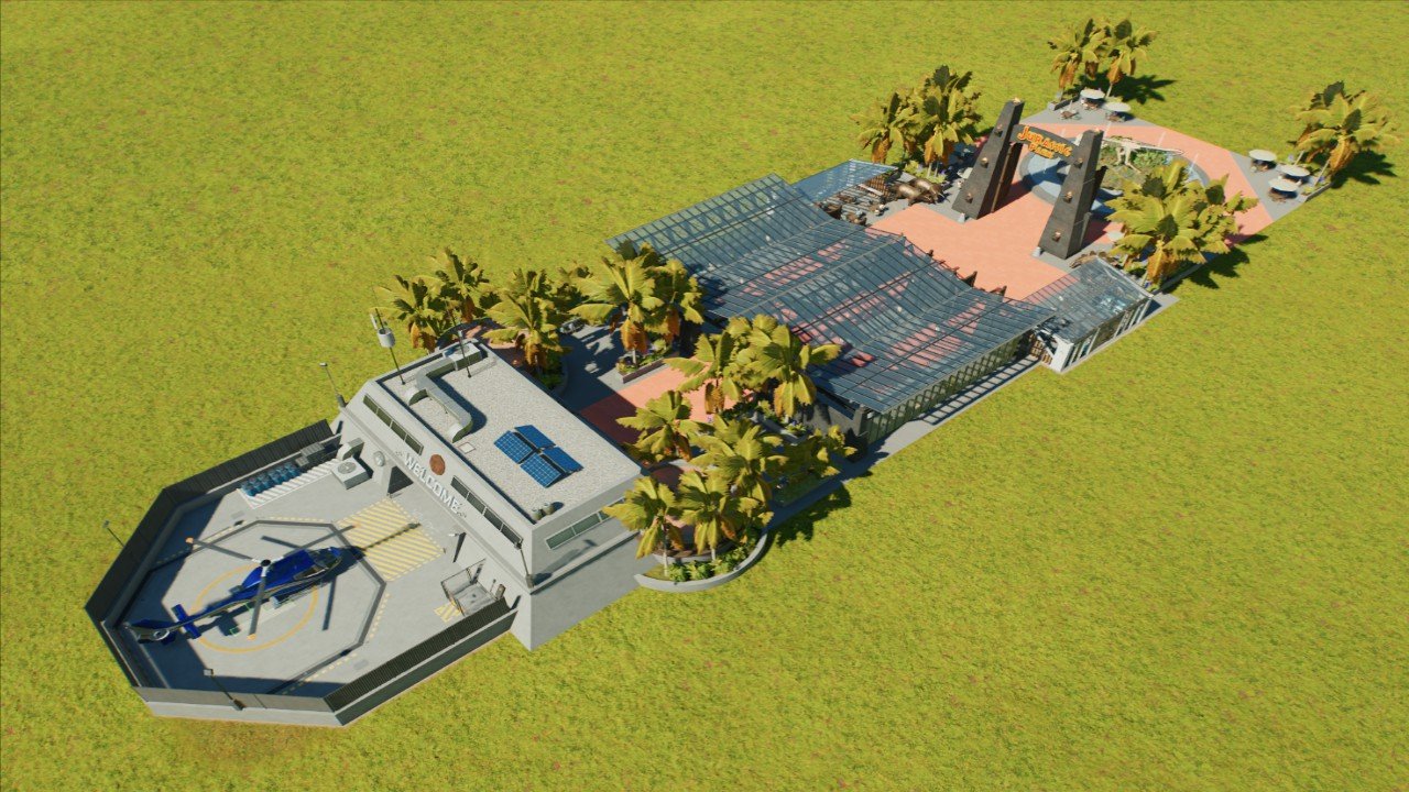 Arrival Point With Entry Plaza