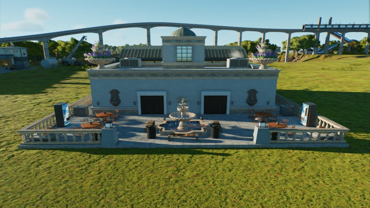 Deluxe Viewing Gallery - Workshop - Jurassic World Evolution 3