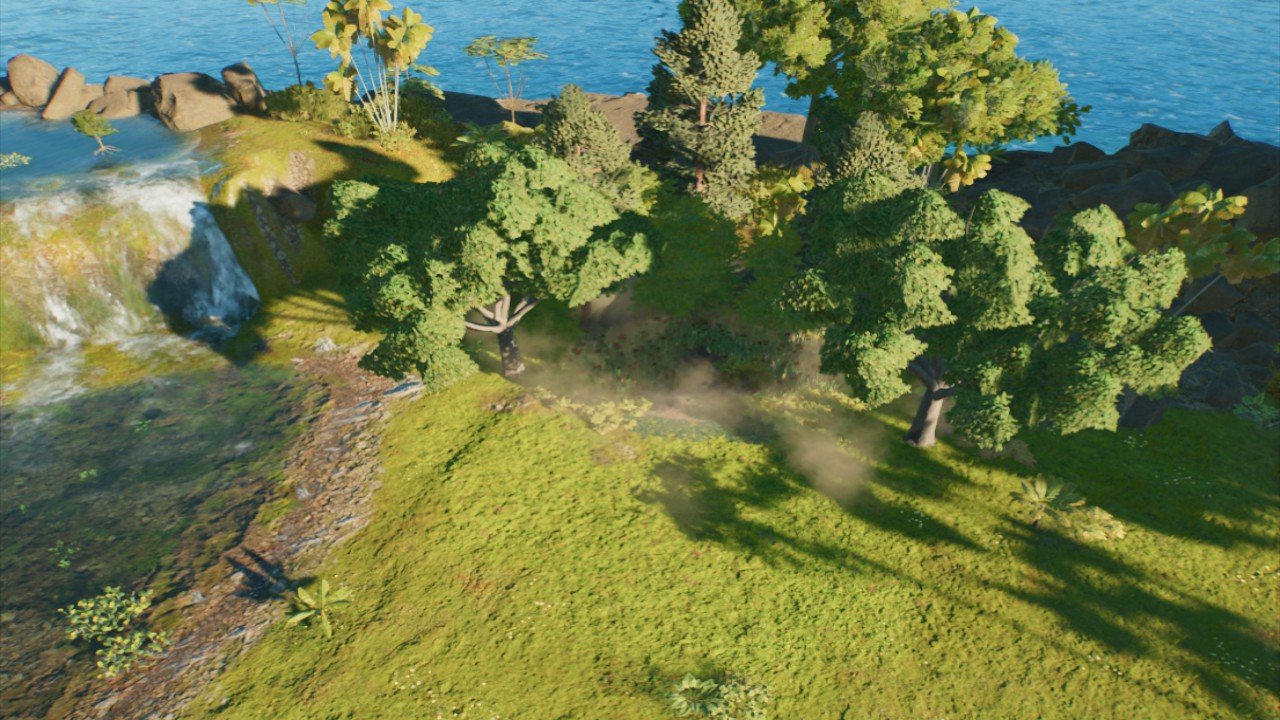 Sauropod nest - Jurassic World Evolution 3 creation - Frontier Workshop