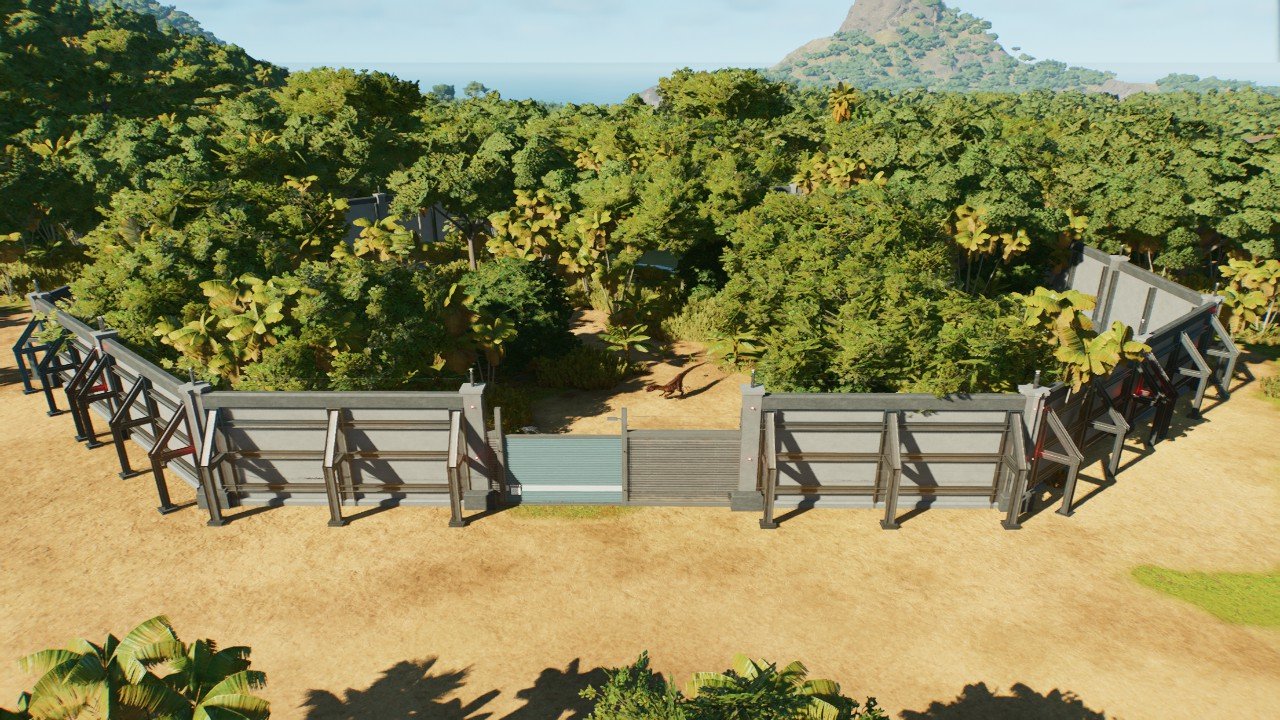IndoRaptor enclosure - Workshop - Jurassic World Evolution 3
