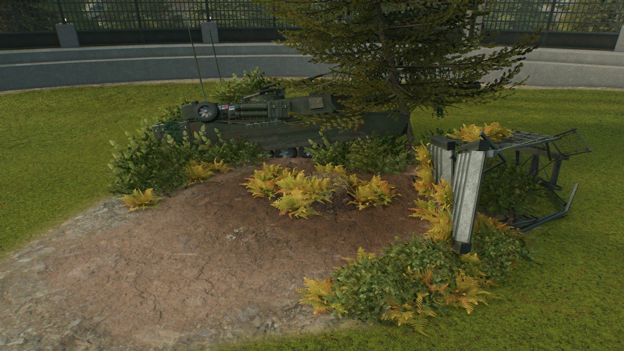 Abandoned tank aviary nest