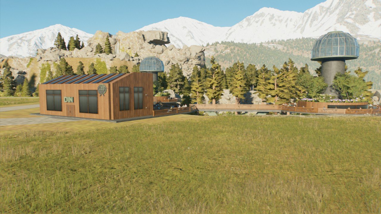 DIN alpine viewing attraction