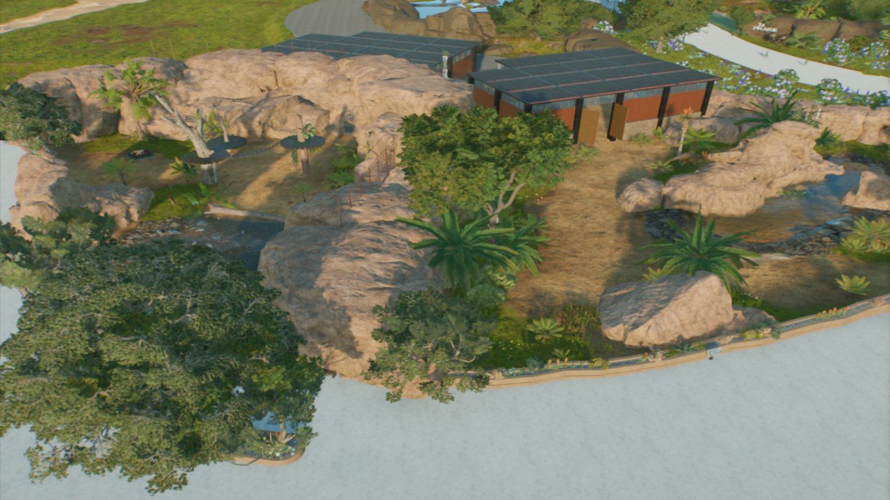 Desert Enclosures "Cloverly Canyon" - Workshop - Jurassic World Evolution 3