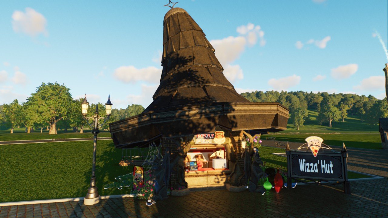 Wizza Ride Wizza' Hut - Workshop - Planet Coaster 2