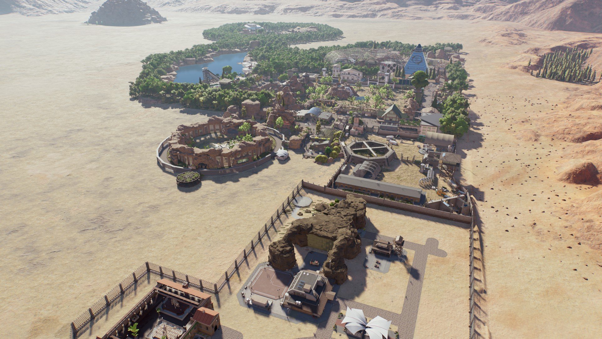Desert park (high details) - Workshop - Jurassic World Evolution 3