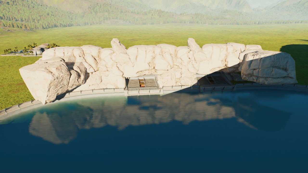 Rock cave lagoon gallery - Workshop - Jurassic World Evolution 3