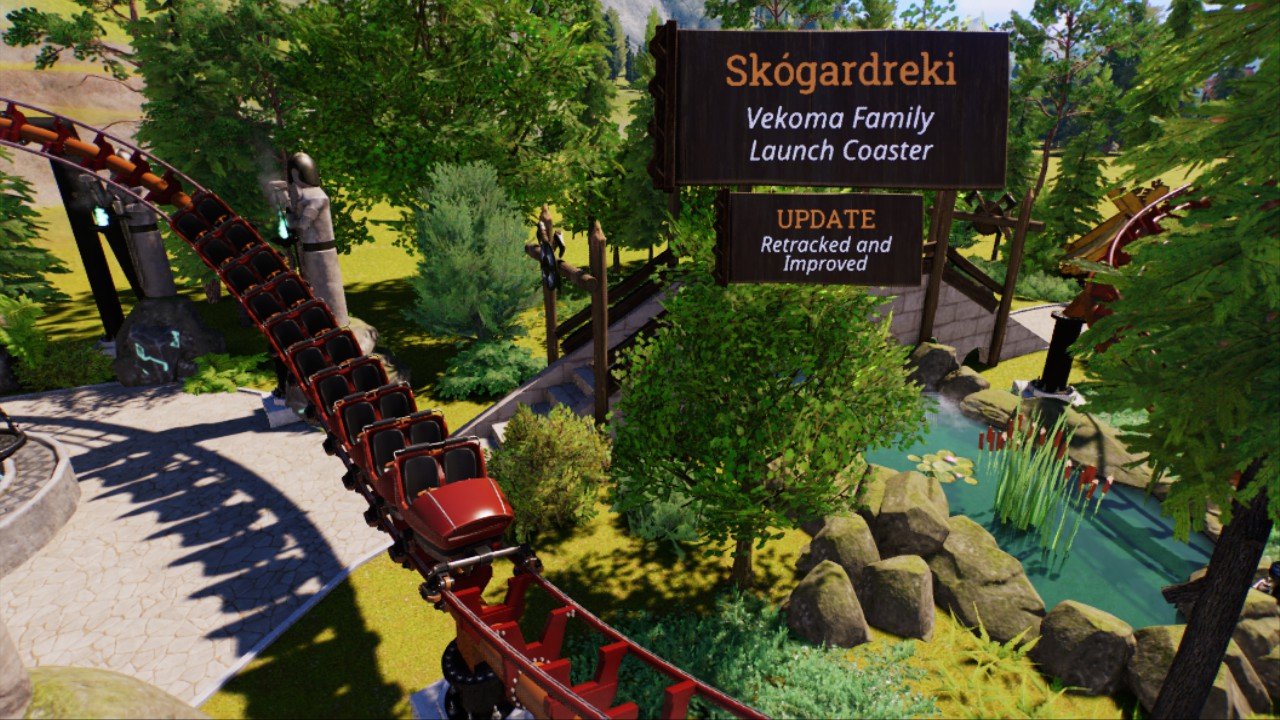 Skogardreki - Viking Vekoma Family Launch Coaster