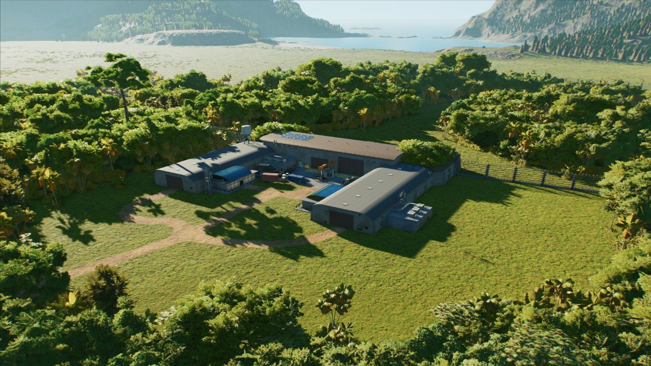 Jurassic Park Isla Sorna Hatchery