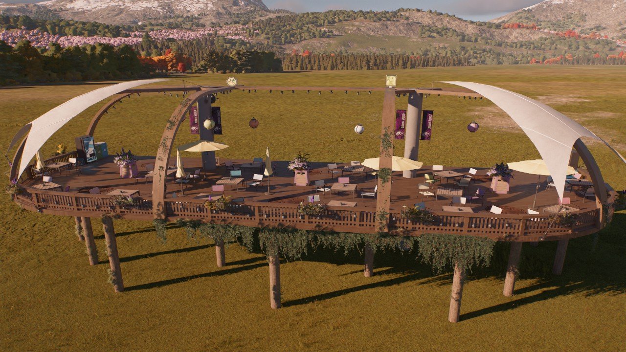 Guest Seating Platform - Workshop - Jurassic World Evolution 3