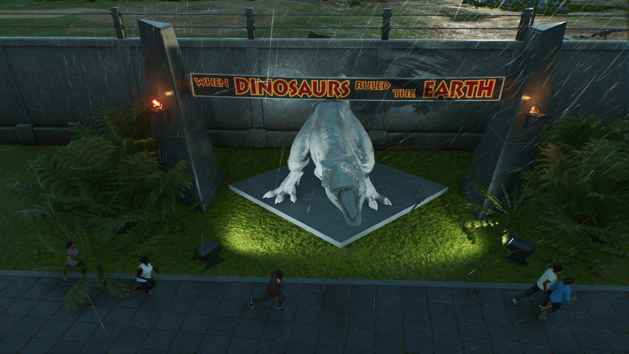 Trex Statue - Workshop - Jurassic World Evolution 3