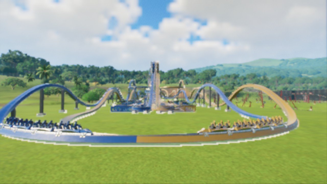 dule single rail coasters