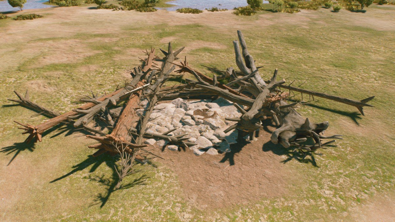 Natural Large Nest 2 - Workshop - Jurassic World Evolution 3