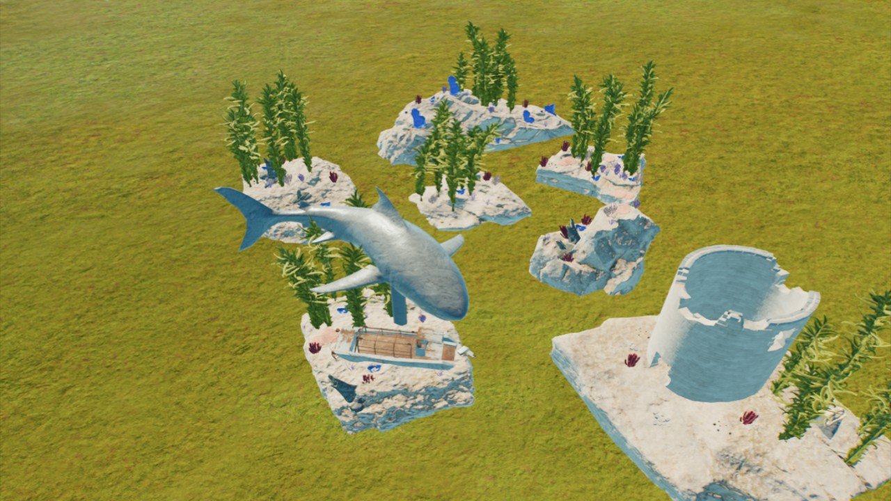 Lagoon decorations - Workshop - Jurassic World Evolution 3