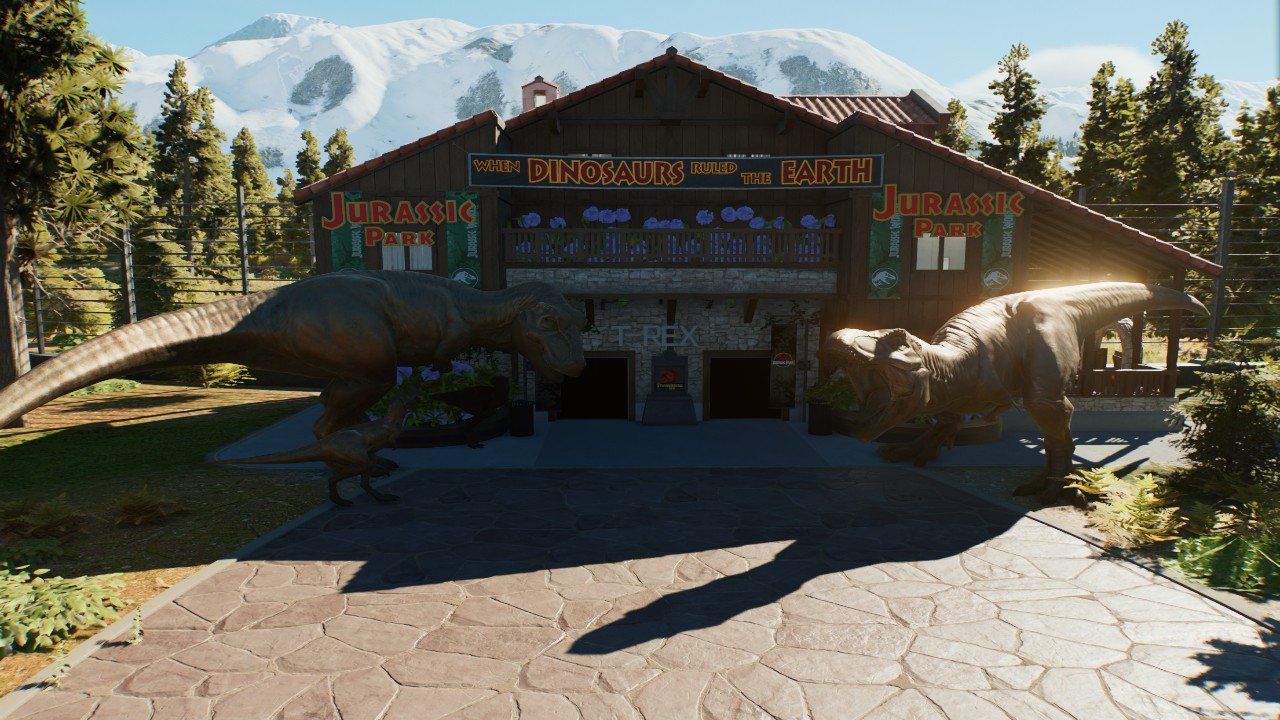 Trex viewing - Workshop - Jurassic World Evolution 3