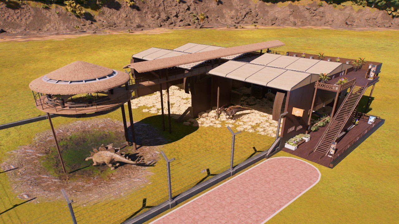 Medium herbivore shelter - Workshop - Jurassic World Evolution 3