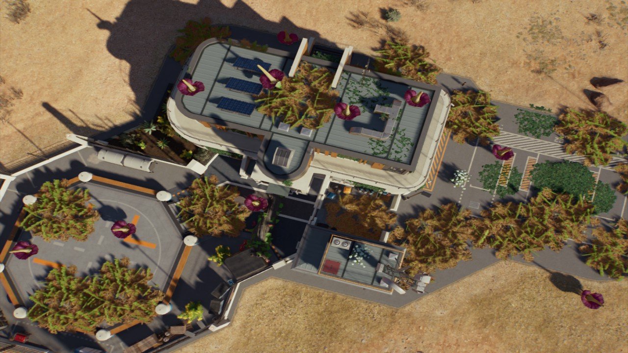 Overgrown facility - Workshop - Jurassic World Evolution 3