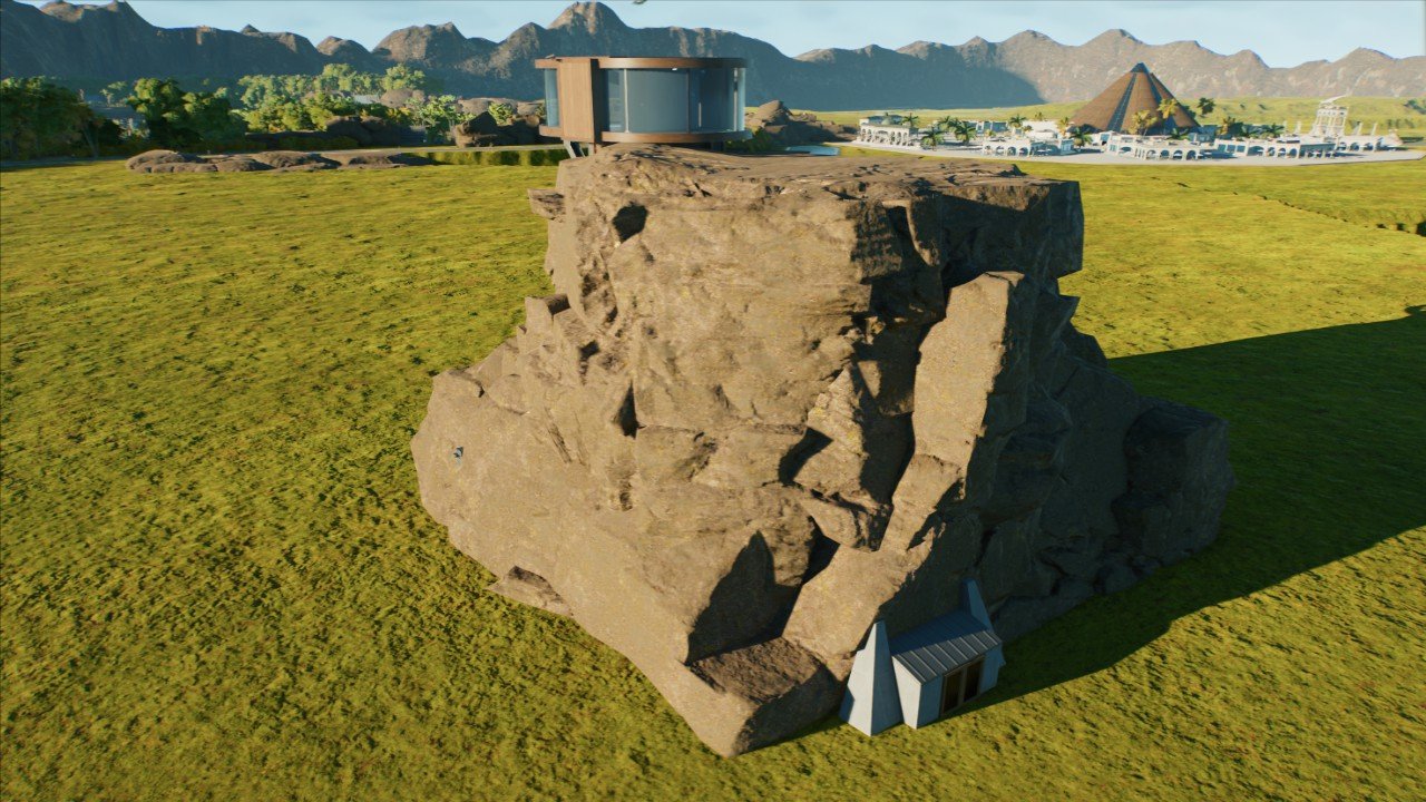 Viewing Tower Rocked Up to the Top - Workshop - Jurassic World Evolution 3