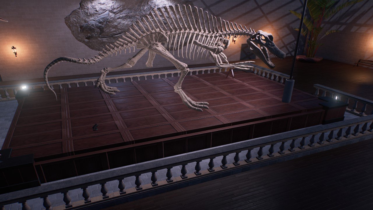 Spino stand - Workshop - Jurassic World Evolution 3
