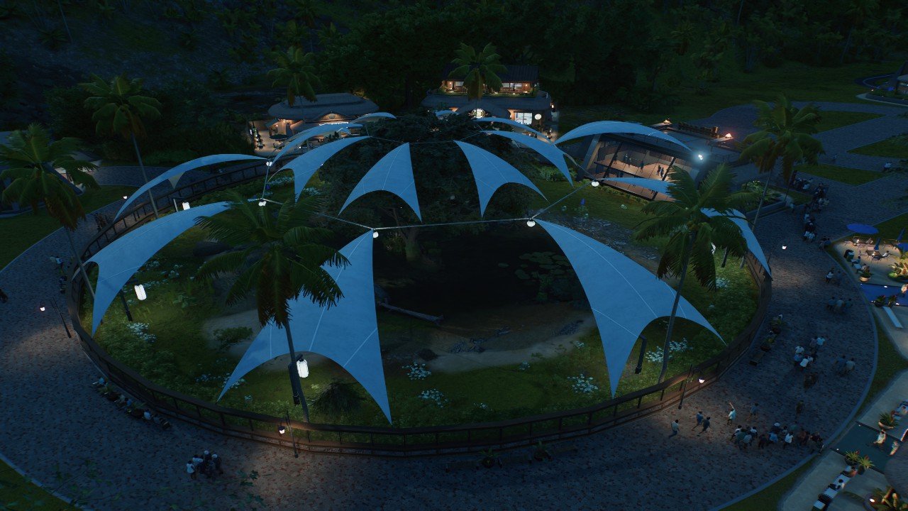 Small Plaza Enclosure - Workshop - Jurassic World Evolution 3