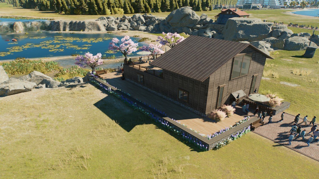 Enclosure Balcony Food Amenity - Workshop - Jurassic World Evolution 3