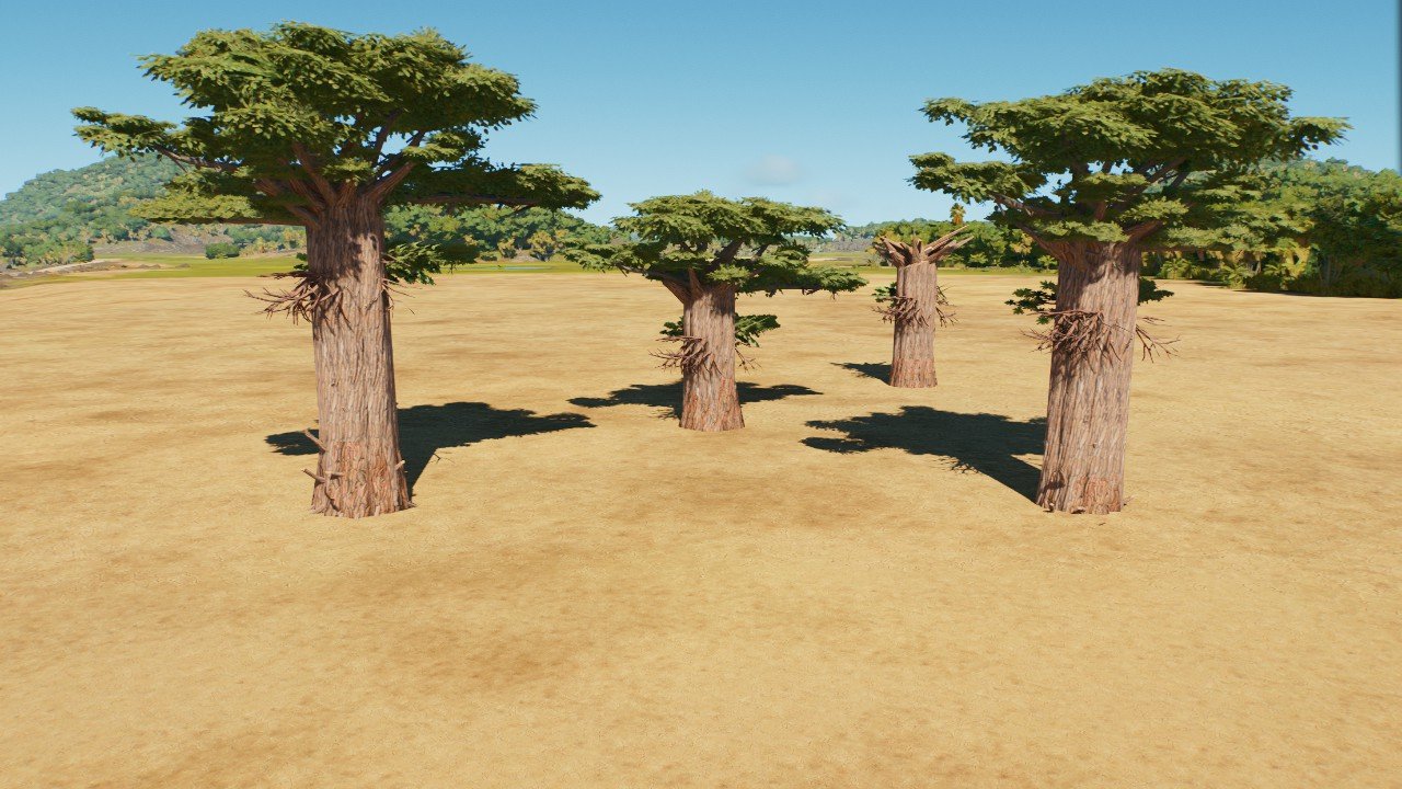 Tree Baobab. - Workshop - Jurassic World Evolution 3
