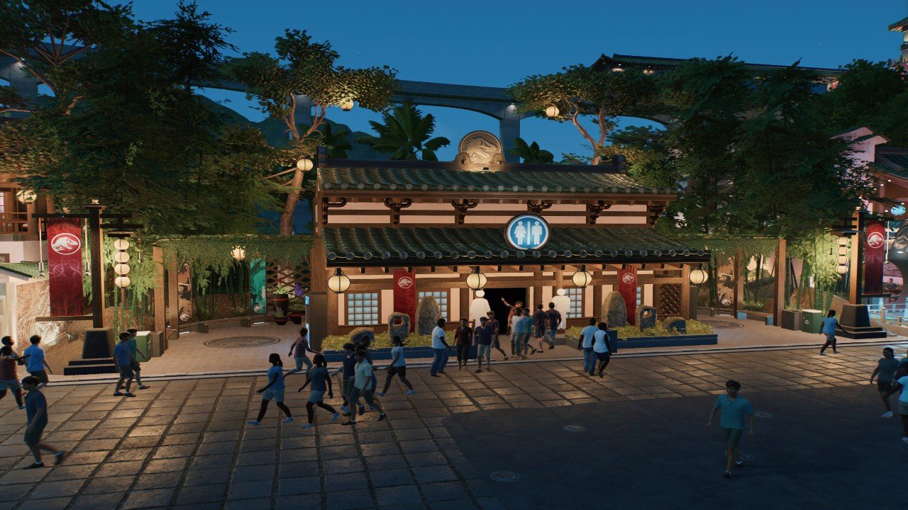 Asian Themed Restroom