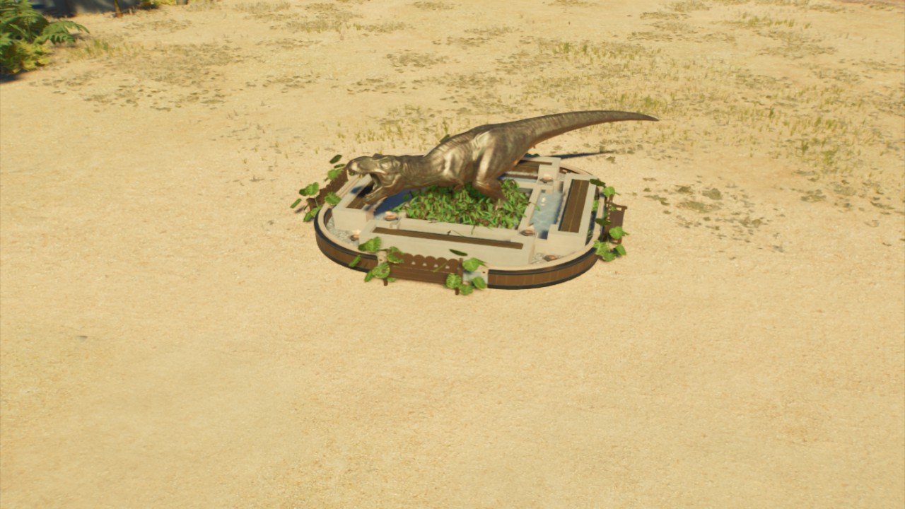 t. rex statue - Workshop - Jurassic World Evolution 3