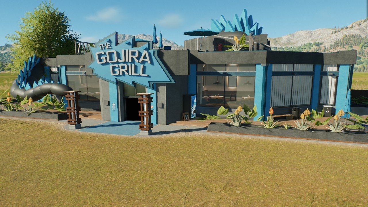The Gojira Grill (Blue)