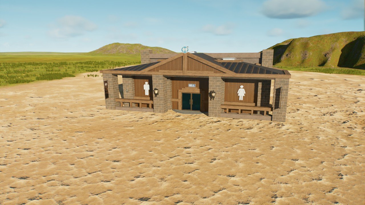 Woodland Bathroom - Workshop - Jurassic World Evolution 3