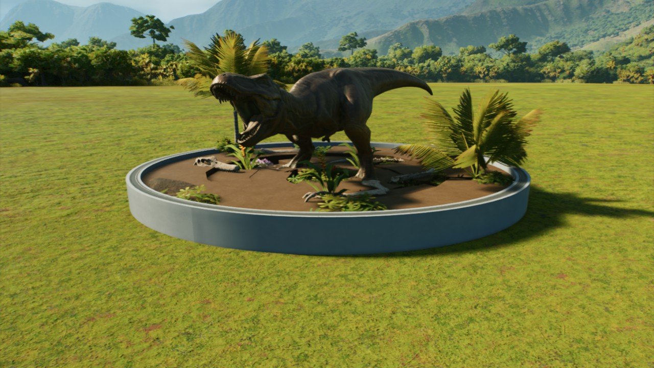 rex nest statue - Workshop - Jurassic World Evolution 3