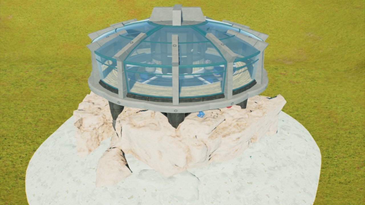 Custom Lagoon Viewing Dome - Workshop - Jurassic World Evolution 3