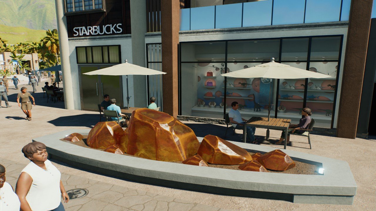 Main street decoration